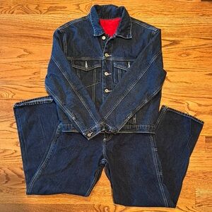 Brandy Melville denim jacket and jeans